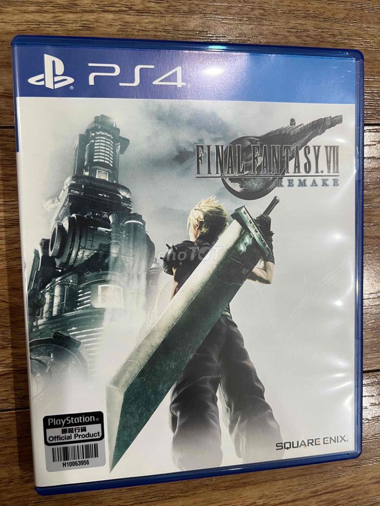 Đĩa game Sony Final Fantasy VII Remake PS4 99%. Mua bán Thiết bị chơi game tại Quận Hai Bà Trưng Hà Nội được đăng bởi Dung Nguyen hình 1