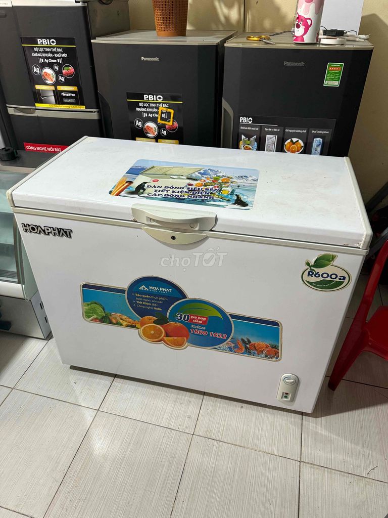 Tủ đông Hòa Phát 300L 1 chế độ. Mua bán Tủ lạnh tại Quận Bắc Từ Liêm Hà Nội được đăng bởi Tủ lạnh máy giặt cũ hình 1