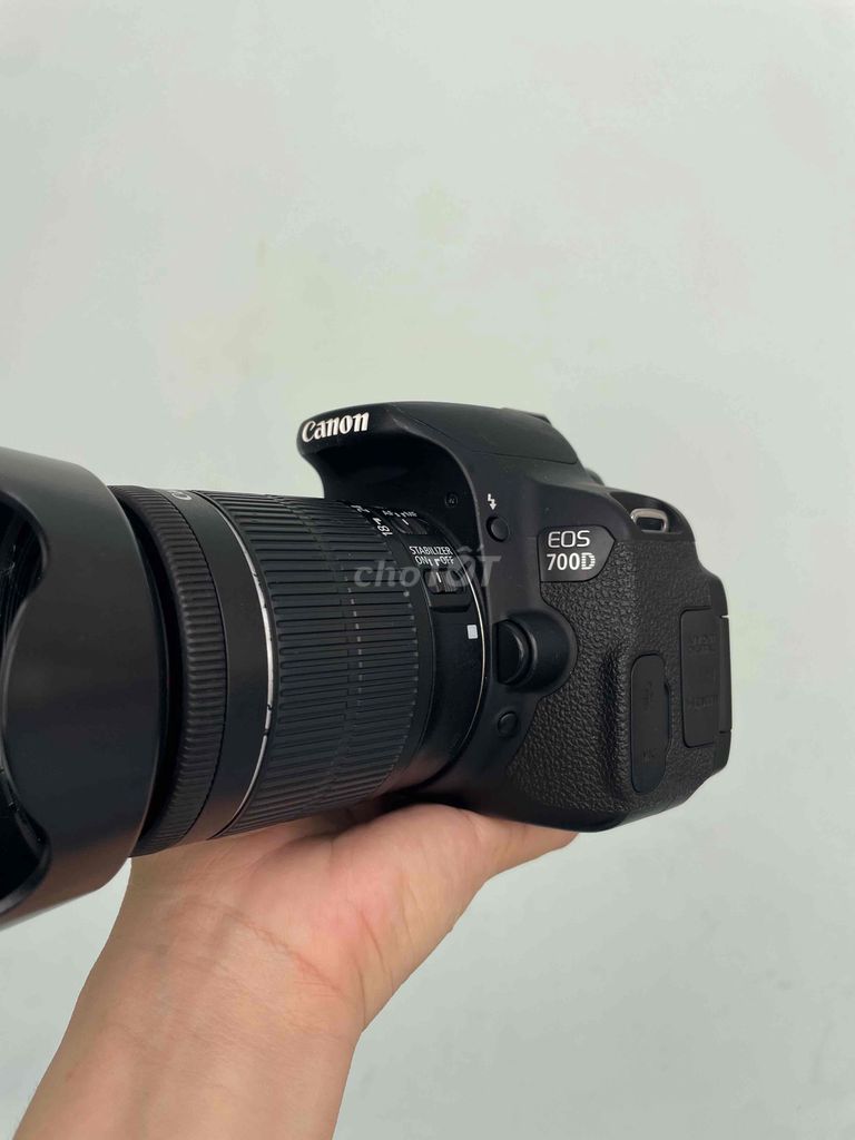 Máy ảnh Canon 700D 18-55mm stm Đen. Mua bán Máy ảnh, Máy quay tại Quận 3 Tp Hồ Chí Minh được đăng bởi huonglan Nguyễn  hình 1
