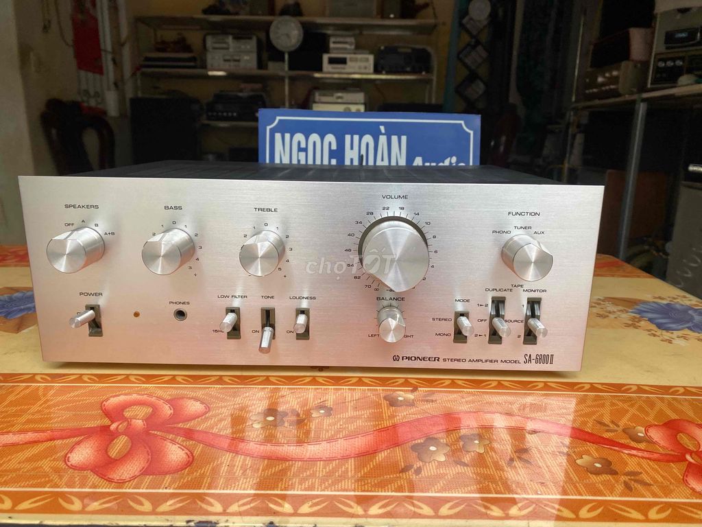 Ampli Pioneer SA 6800ii Bạc 110W 100V. Mua bán Tivi, Âm thanh tại Thành phố Thái Bình Thái Bình được đăng bởi Ngọc Hoàn Audio Chất Lượng hình 1