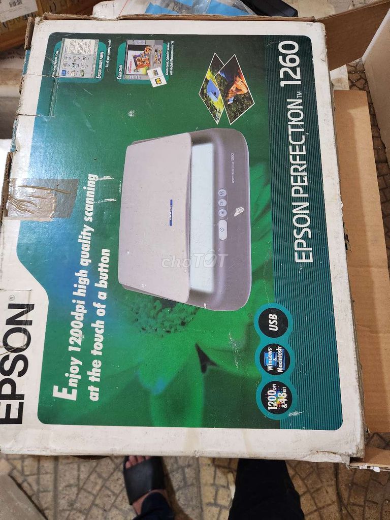 Máy scan Epson Perfection 1260 Xám Mới. Mua bán Đồ dùng văn phòng tại Quận Nam Từ Liêm Hà Nội được đăng bởi Quốc khánh  hình 1