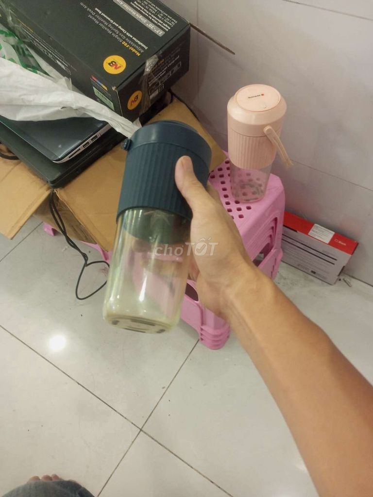 Máy xay sinh tố màu Xanh, Hồng. Mua bán Bếp, lò, đồ điện nhà bếp tại Quận Gò Vấp Tp Hồ Chí Minh được đăng bởi Đông hình 1