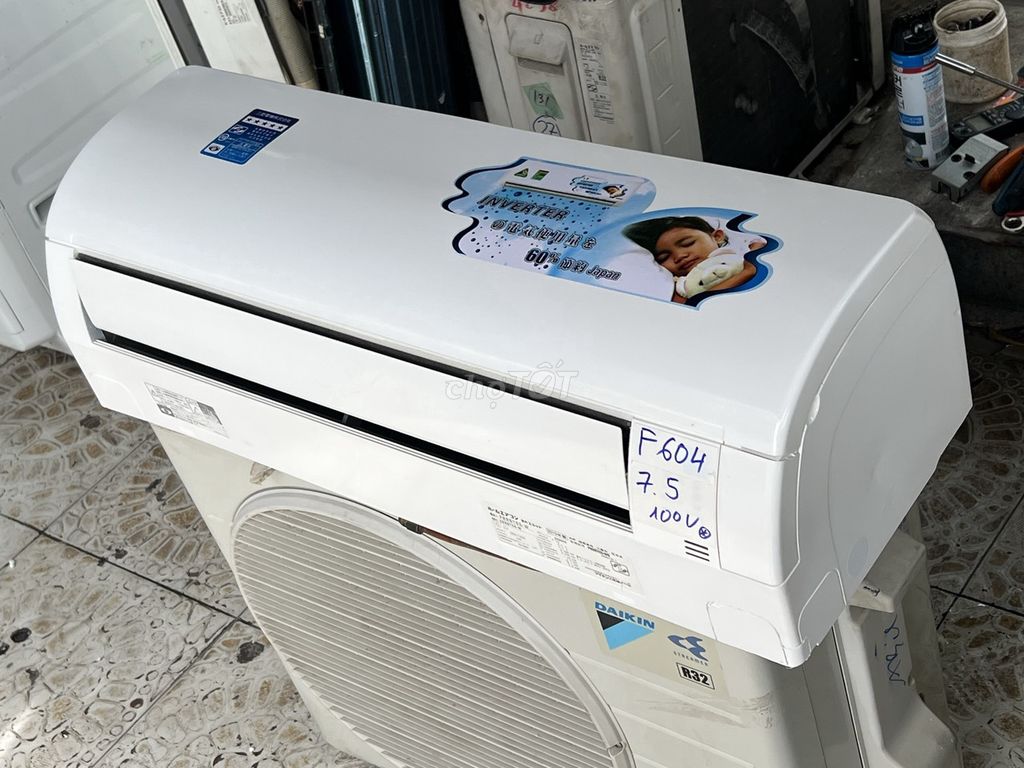 Máy lạnh DAIKIN 1.5hp inverter gasR32 nội địa Nhật