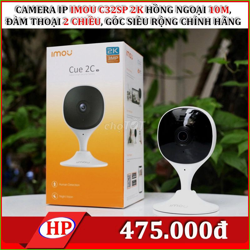 Camera IP Imou C32SP Cue 2C Trắng 2K. Mua bán Máy ảnh, Máy quay tại Quận Ninh Kiều Cần Thơ được đăng bởi PHƯỚC HIỆP hình 1