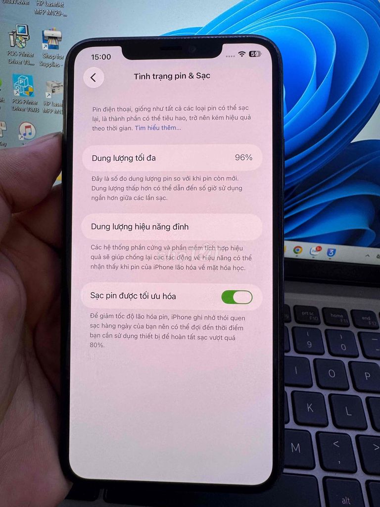 Apple iPhone 11 Pro Max 64GB Xanh Đã thay màn hình. Mua bán Điện thoại tại Quận 6 Tp Hồ Chí Minh được đăng bởi QUỐC THIÊN BÁN GÓP 0 ĐỒNG  hình 1