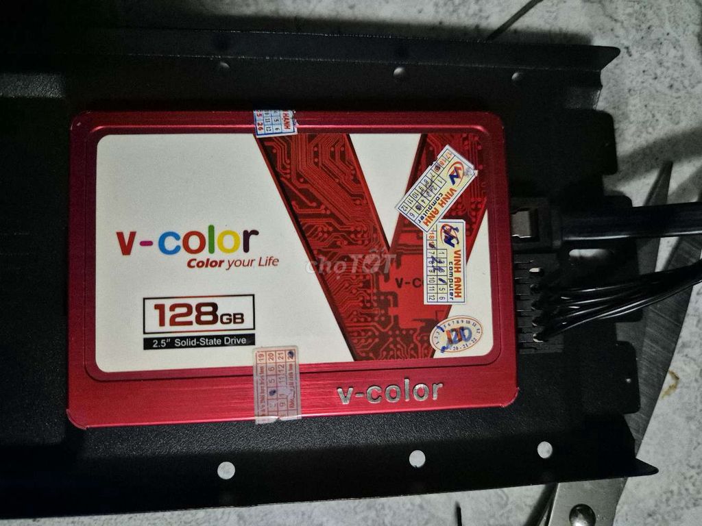 Ổ cứng SSD V-Color VS100 Series 128GB Đỏ . Mua bán Linh kiện (RAM, Card...) tại Huyện Bắc Tân Uyên Bình Dương được đăng bởi nguyen quang huy hình 1