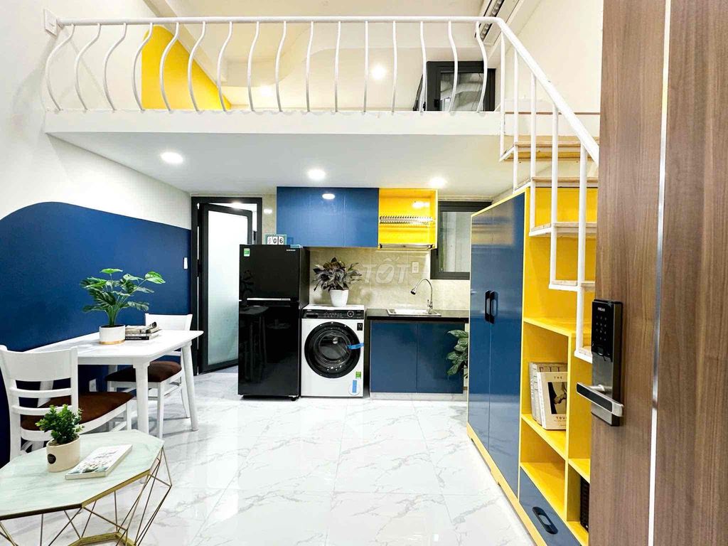 PHÒNG FULL NỘI THẤT mặt tiền đường LÂM VĂN BỀN, sát UFM, TDTU, NTTU Q7