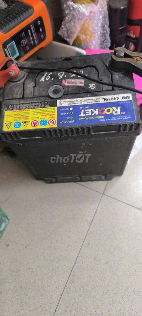 Bình ắc quy ô tô - Rất tốt. Mua bán Phụ tùng xe tại Quận Hai Bà Trưng Hà Nội được đăng bởi Mr Đinh hình 3