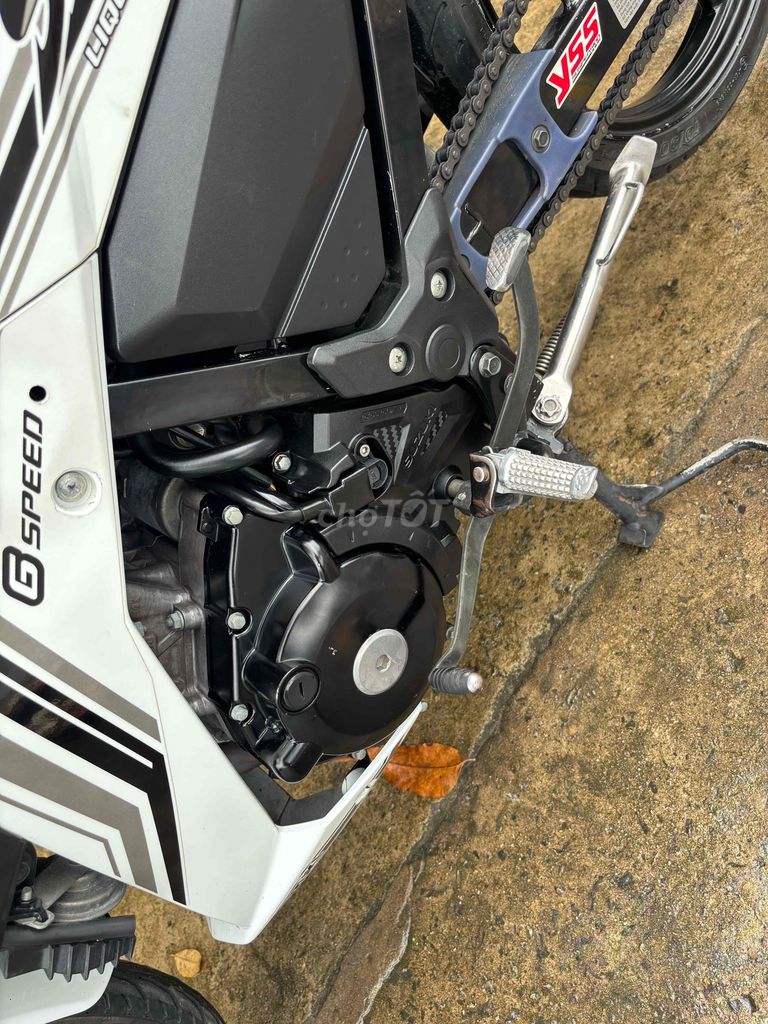 Suzuki Raider Satria Trắng Côn tay. Mua bán Xe máy tại Thị xã Bến Cát Bình Dương được đăng bởi xe máy trả góp tín nghĩa  hình 2