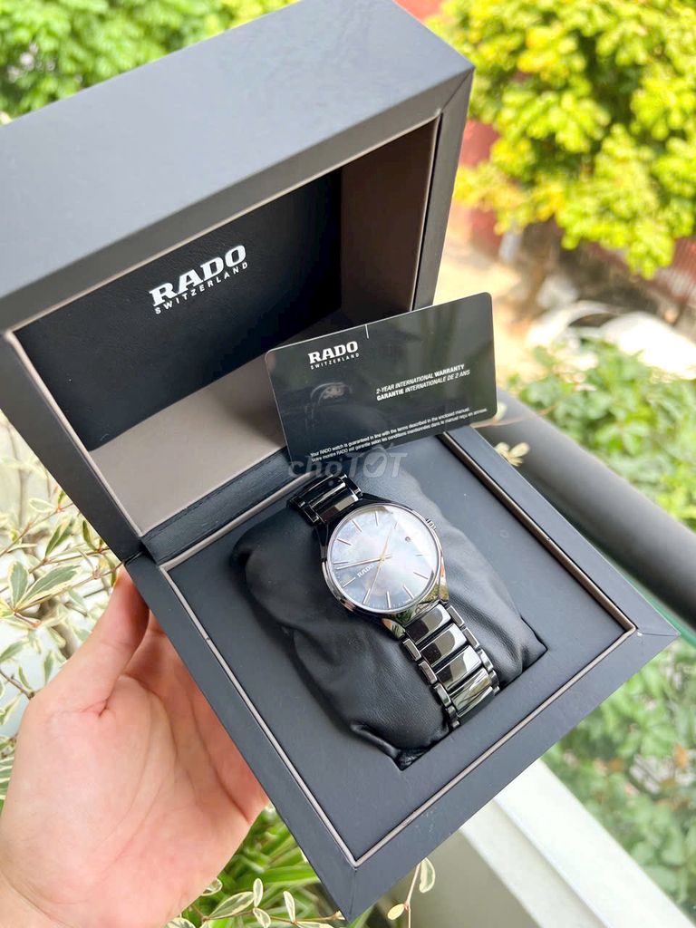 Đồng hồ cơ Rado True Open Heart  R27100912. Mua bán Đồng hồ tại Quận Hoàng Mai Hà Nội được đăng bởi Hoà Hồ Authentic  hình 1
