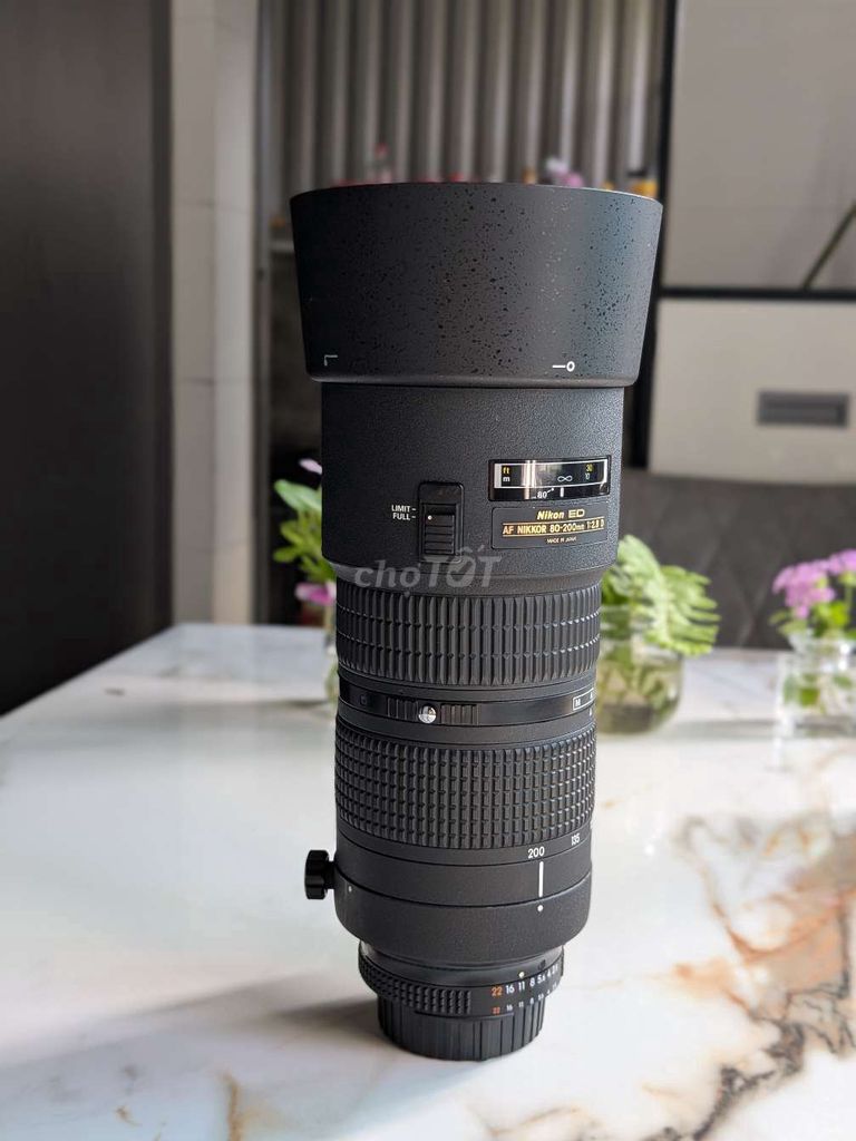 Ống kính Nikon 80-200 III ED Đen. Mua bán Máy ảnh, Máy quay tại Thị xã Cửa Lò Nghệ An được đăng bởi Cương Nguyễn hình 1