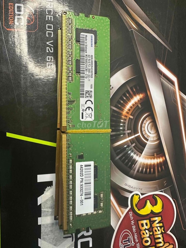 RAM Samsung 4GB DDR4 2666MHz. Mua bán Linh kiện (RAM, Card...) tại Quận Đống Đa Hà Nội được đăng bởi Tuan Anh Store24H hình 1