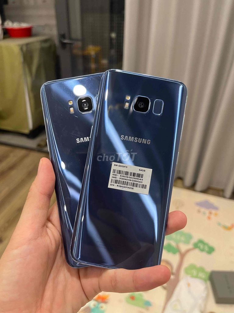 Samsung S8 64GB Xanh. Mua bán Điện thoại tại Quận Hà Đông Hà Nội được đăng bởi Bùi Thơm hình 1