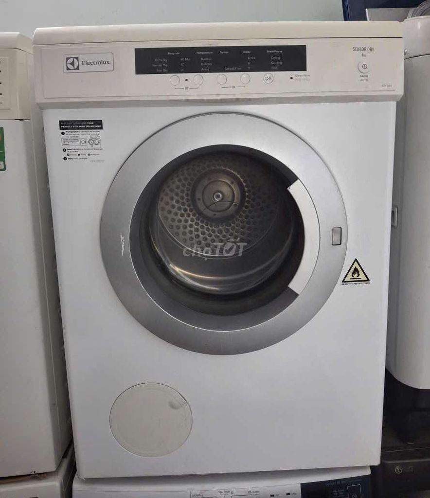 Máy sấy Electrolux 7kg. Mua bán Máy giặt tại Quận 4 Tp Hồ Chí Minh được đăng bởi Shop tủ lạnh máy giặt hình 1