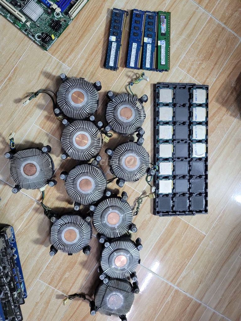 Sẵn 10c fan tản lõi đồng lắp chip K mát giá lẻ 45K