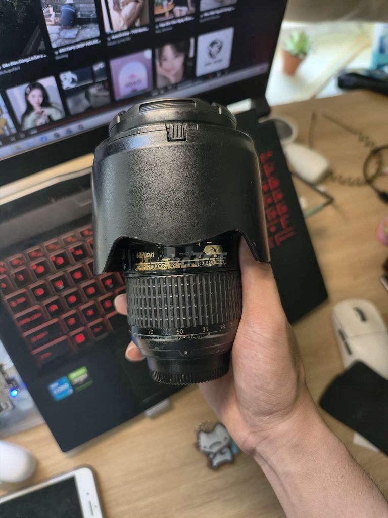 Lens Nikon 24-70N. Mua bán Máy ảnh, Máy quay tại Quận Nam Từ Liêm Hà Nội được đăng bởi Trần Hưng hình 1