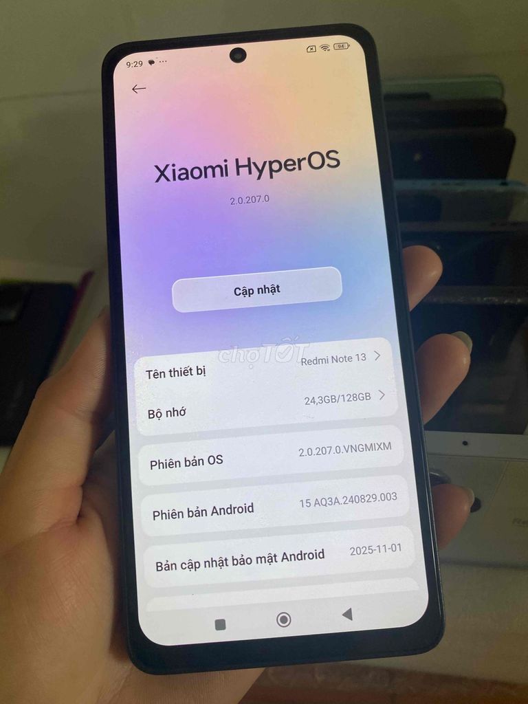 Xiaomi Redmi Note 13 128GB. Mua bán Điện thoại tại Huyện Củ Chi Tp Hồ Chí Minh được đăng bởi Linh hình 1