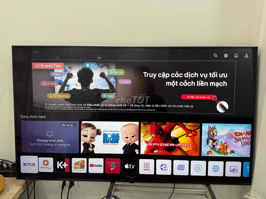 Tivi LG 55 inch 4K. Mua bán Tivi, Âm thanh tại Quận Cầu Giấy Hà Nội được đăng bởi Văn Nam hình 1