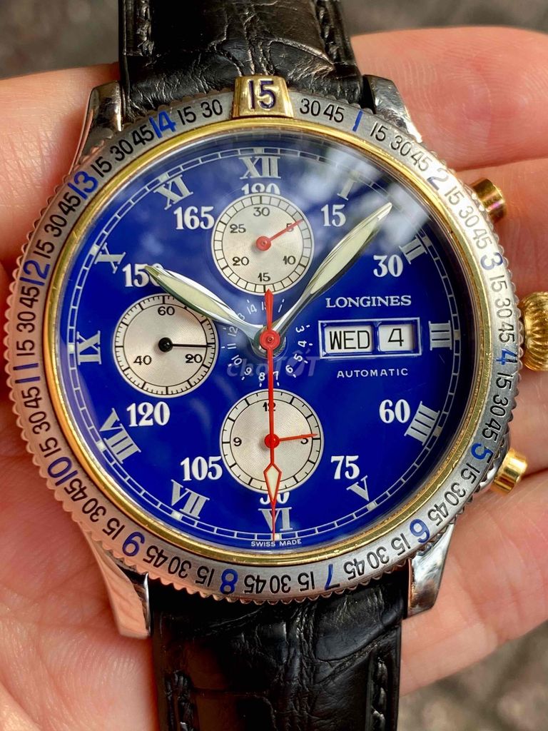 Longines Lindbergh Automatic Chronograph. Mua bán Đồng hồ tại Quận 5 Tp Hồ Chí Minh được đăng bởi đỗ hiếu hình 1
