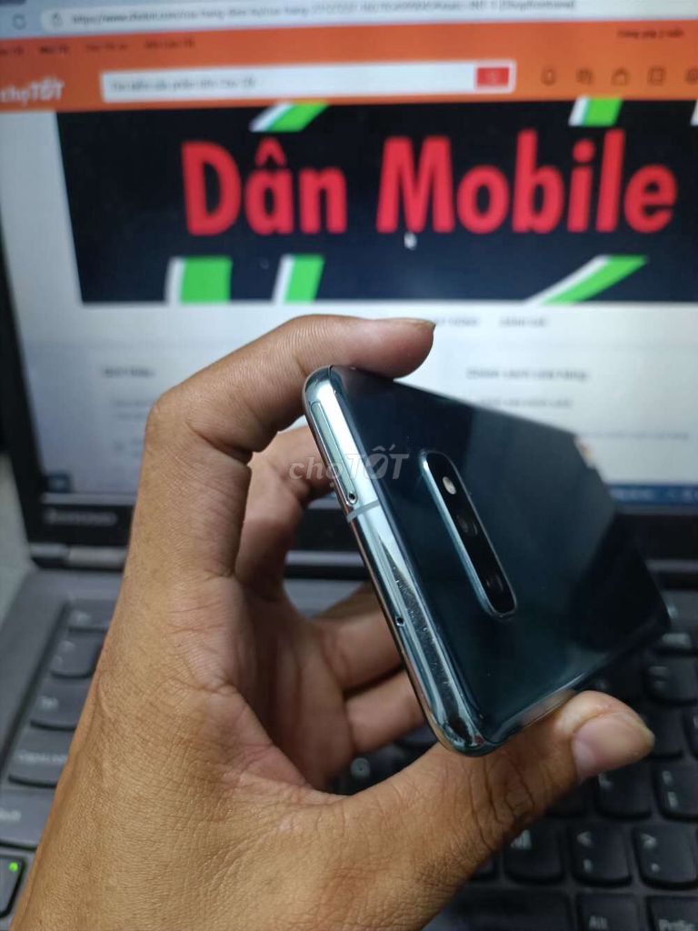 SAMSUNG S10E 6GB.128GB MÀN ZIN ĐẸP HÔNG ÁM 2 SIM. Mua bán Điện thoại tại Quận Bình Thạnh Tp Hồ Chí Minh được đăng bởi Dân Mobile hình 5