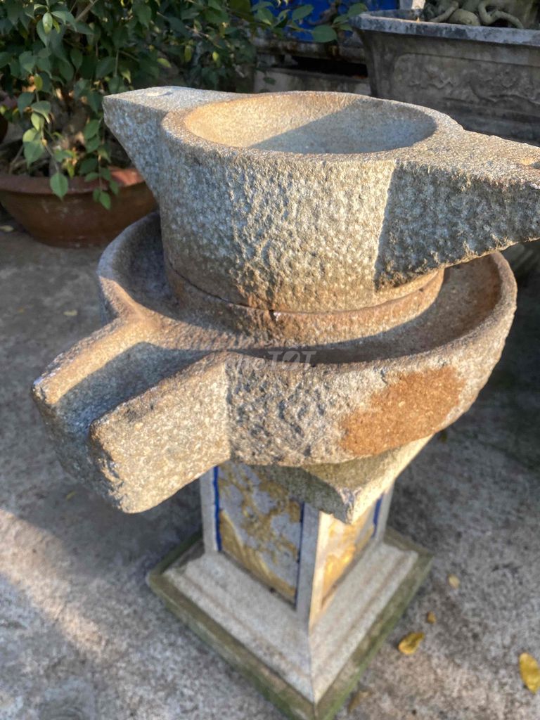 Cối đá Đá tự nhiên Xám. Mua bán Dụng cụ nhà bếp tại Huyện Ea Kar Đắk Lắk được đăng bởi Thuỳ râu hình 1