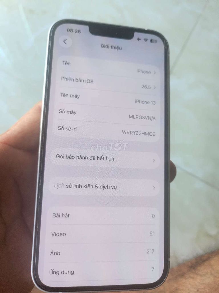 Apple iPhone 13 full zin. Mua bán Điện thoại tại Huyện Phú Tân An Giang được đăng bởi kiệt tran hình 1