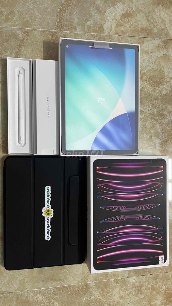 Full combo Ipad + pencil 2. Mua bán Máy tính bảng tại Quận Bình Thuỷ Cần Thơ được đăng bởi Hiếu Minh hình 1