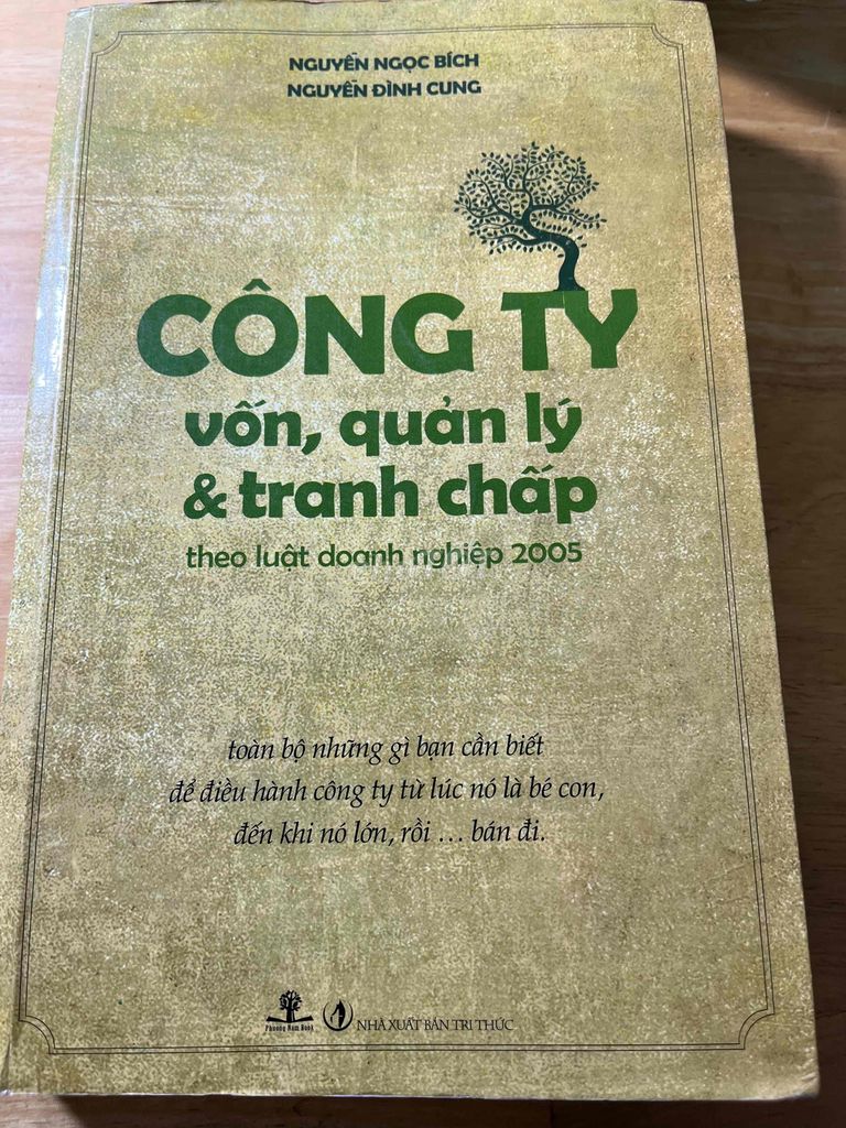 Công ty vốn, quản lý và tranh chấp-Ng. Ngọc Bích