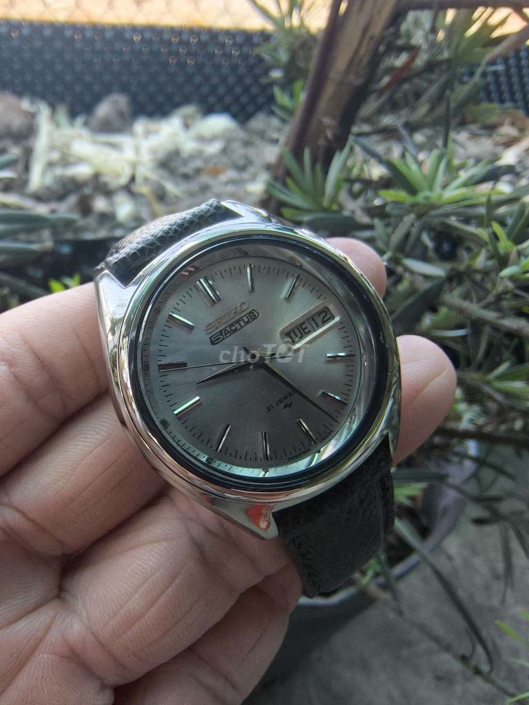 Đồng hồ Seiko 5 Actus Automatic Nam Xám, 37mm. Mua bán Đồng hồ tại Huyện Tân Trụ Long An được đăng bởi Trần Minh hình 1