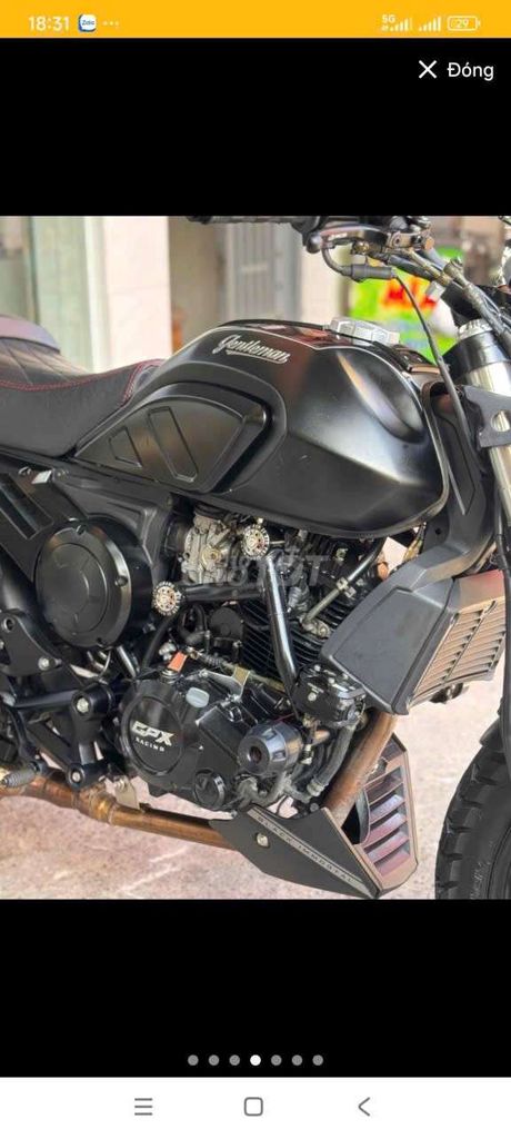 GPX Gentleman Đen Cổ điển. Mua bán Xe máy tại Quận Gò Vấp Tp Hồ Chí Minh được đăng bởi Tâm hình 4