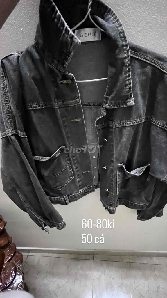Áo khoác GEPO Nữ Jean Đen. Mua bán Quần áo tại Thành phố Buôn Ma Thuột Đắk Lắk được đăng bởi Võ Phi hình 1