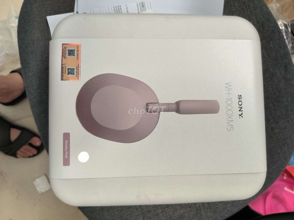 Tai nghe Sony WH-1000XM5 Hồng khói Mới. Mua bán Tivi, Âm thanh tại Quận Hà Đông Hà Nội được đăng bởi tùng anh hình 1