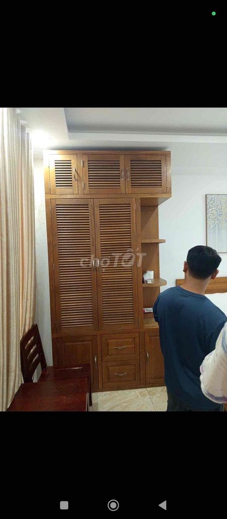 Tủ quần áo Gỗ sồi Nâu 2 cánh, 4 cánh. Mua bán Tủ, kệ gia đình tại Quận 8 Tp Hồ Chí Minh được đăng bởi Tiệm đồ thanh lý giá rẻ Quận 8 hình 1