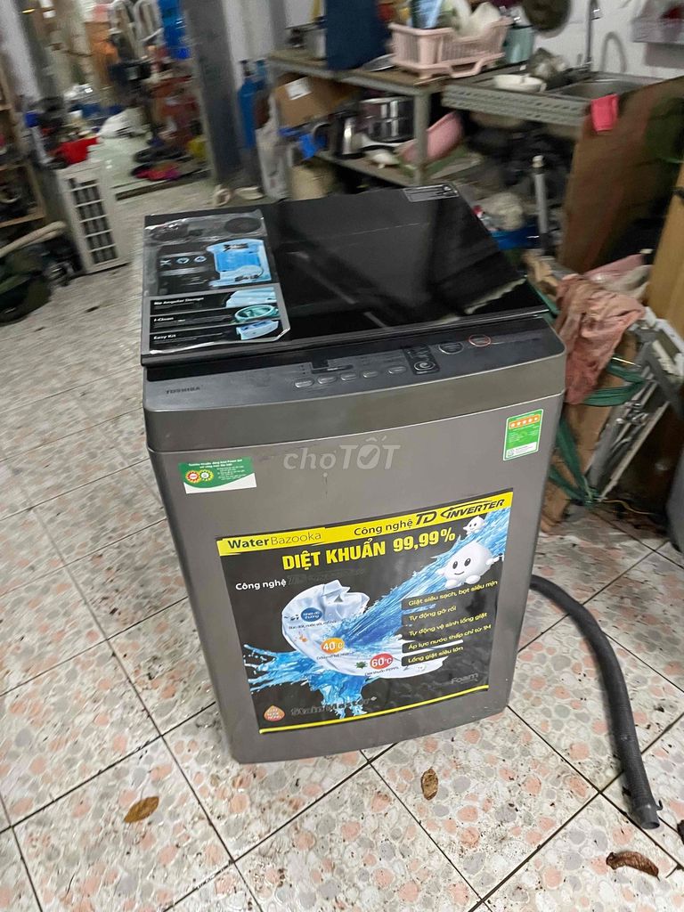 Máy giặt Toshiba 8kg Inverter Mặc kín. Mua bán Máy giặt tại Thành phố Thủ Đức Tp Hồ Chí Minh được đăng bởi Tấn Phát hình 1