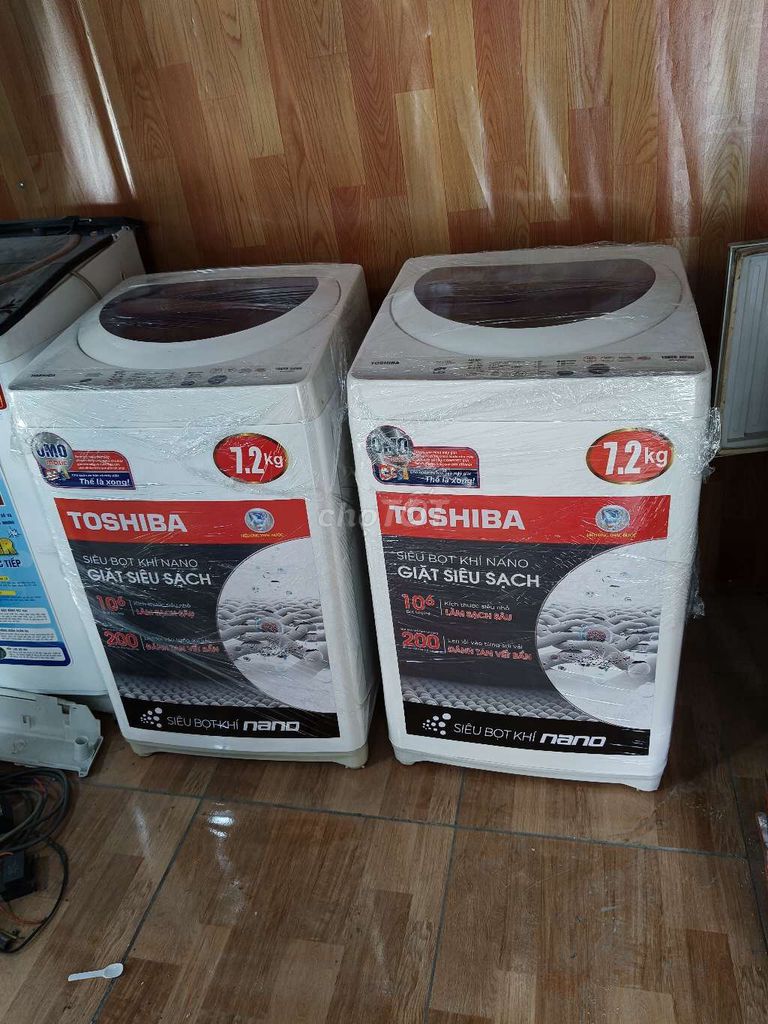 Máy giặt Toshiba 7, 2 kg. BH6 tháng. Mua bán Máy giặt tại Quận 12 Tp Hồ Chí Minh được đăng bởi Trần Thanh Cường hình 1