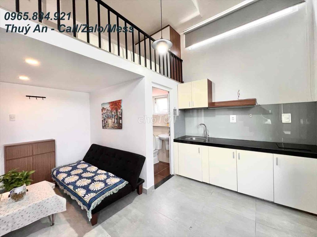 CHDV AN RESIDENCE - FULL NỘI THẤT - GÁC 1M7 - AN NINH