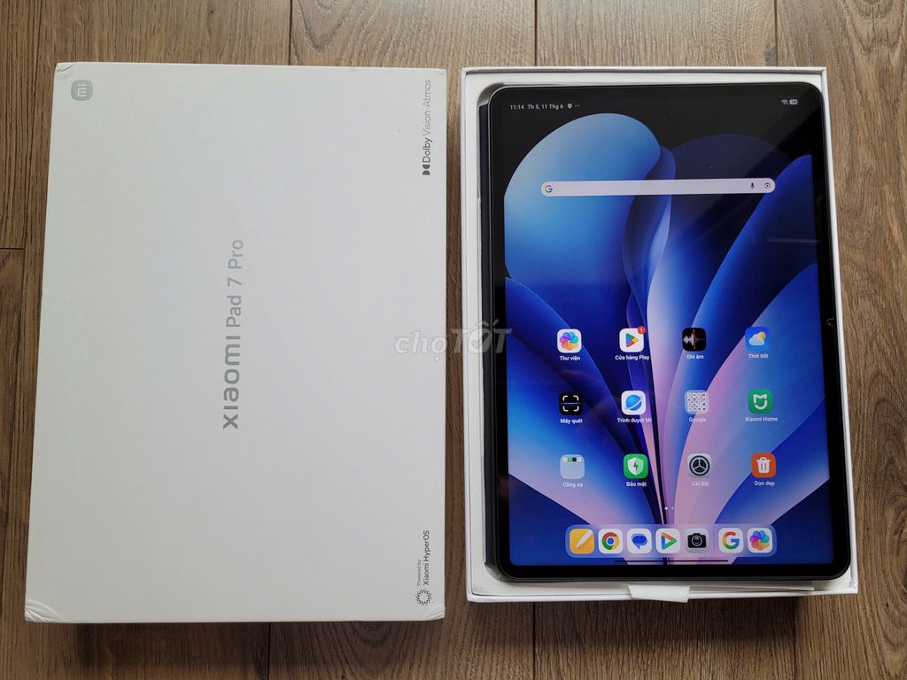 Xiaomi Pad 7 Pro QT 12GB/512GB Xám,BH 11/2026, 99%. Mua bán Máy tính bảng tại Quận Hoàng Mai Hà Nội được đăng bởi Trần Đức hình 1