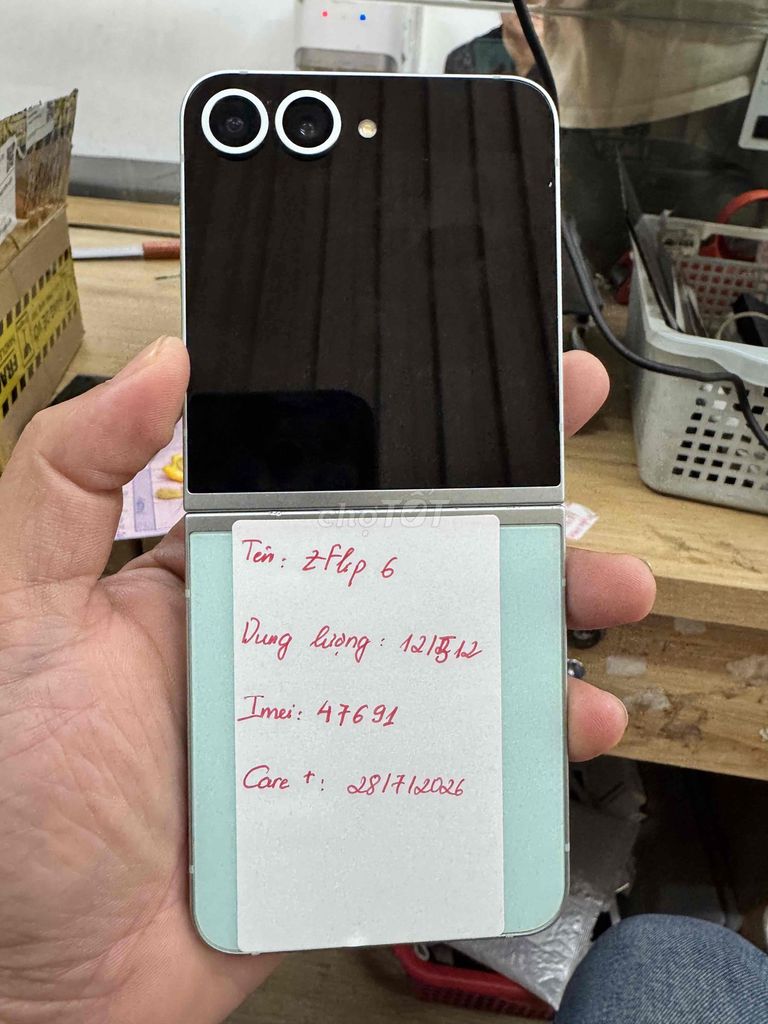 Samsung Galaxy Z Flip 6 12GB/512GB chính hãng. Mua bán Điện thoại tại Quận Đống Đa Hà Nội được đăng bởi Lê Khuyến hình 1