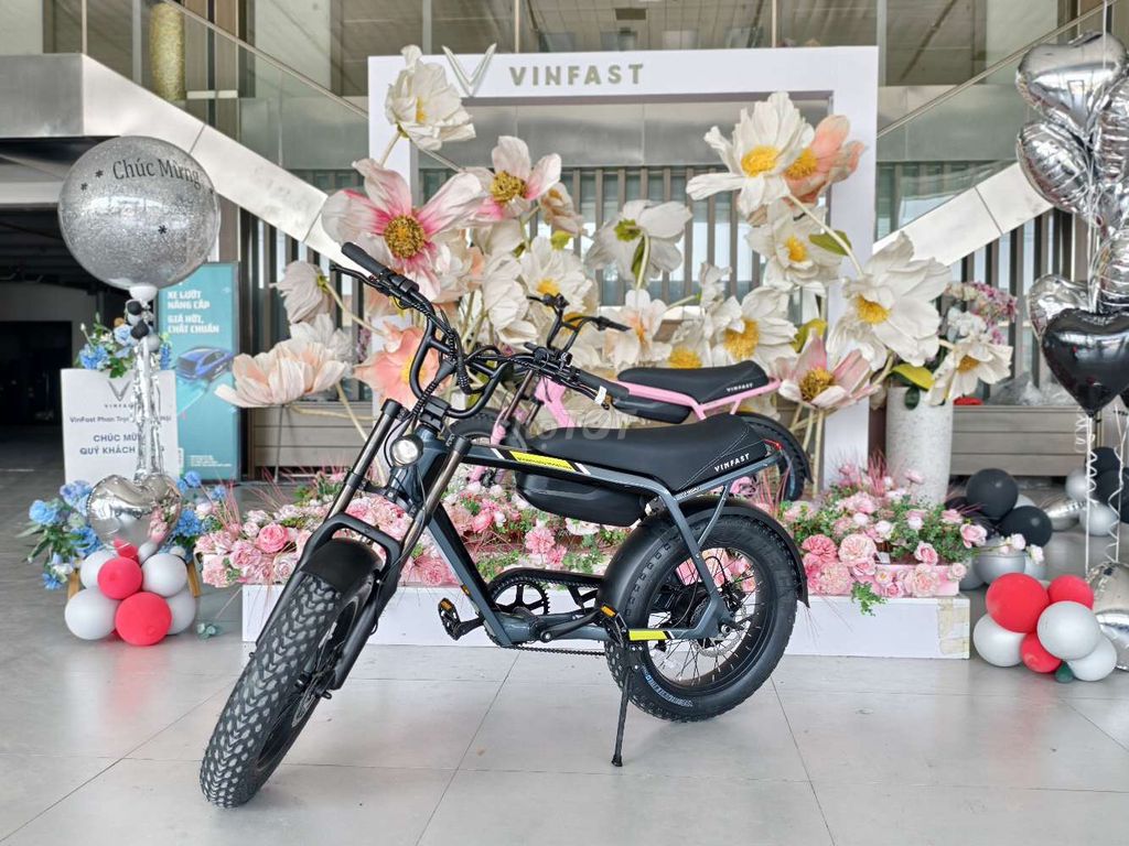 Xe đạp điện VinFast DrgnFly Xám vàng. Mua bán Xe điện tại Quận Hà Đông Hà Nội được đăng bởi Tùng hình 1