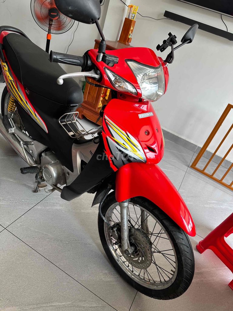 Honda Wave RS 2007 Красно-черно-серебристый