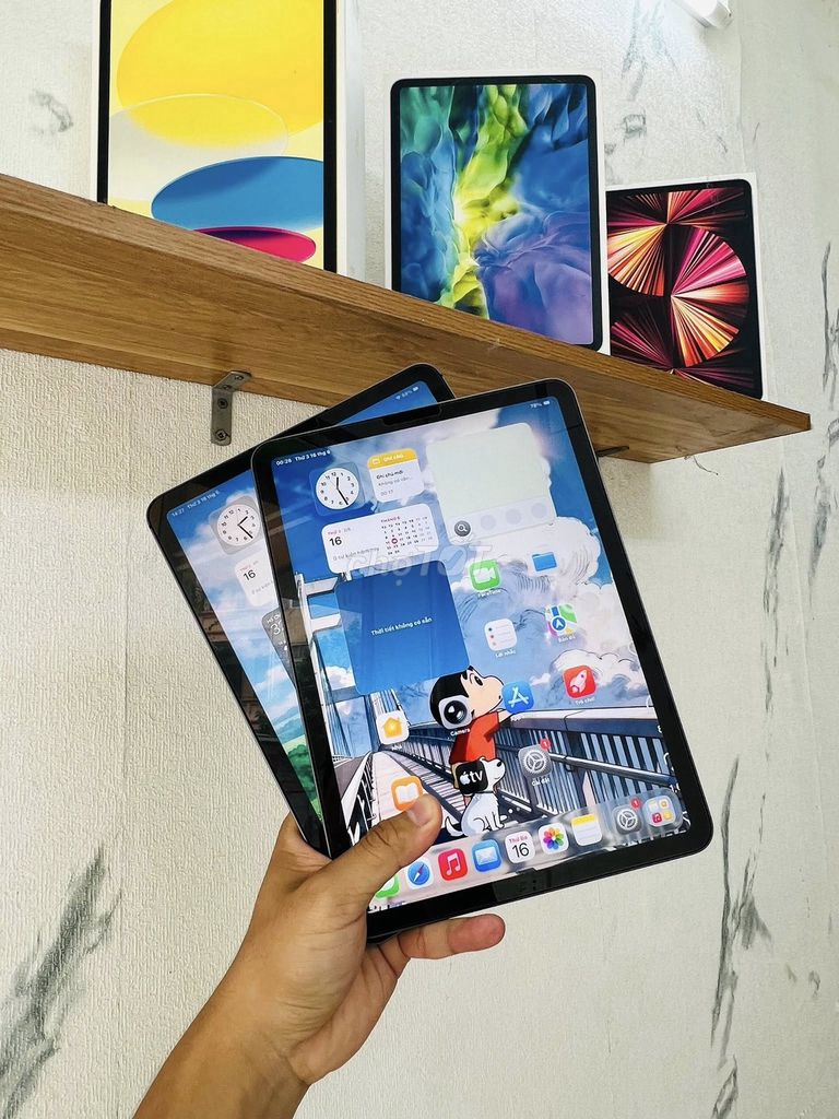 Apple iPad Air 4 64GB Xám. Mua bán Máy tính bảng tại Quận Ba Đình Hà Nội được đăng bởi Hội Đồ Điện Tử hình 1