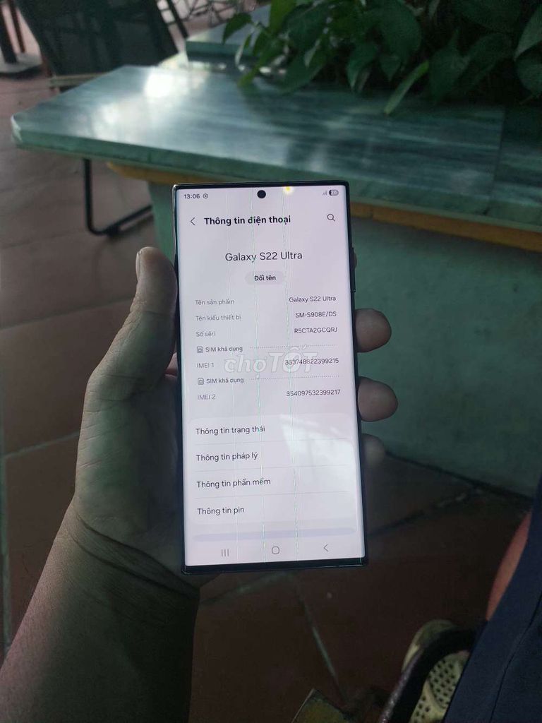 Samsung S22 Ultra 5G 8GB/128GB . Mua bán Điện thoại tại Thành phố Dĩ An Bình Dương được đăng bởi ngô đạt hình 1