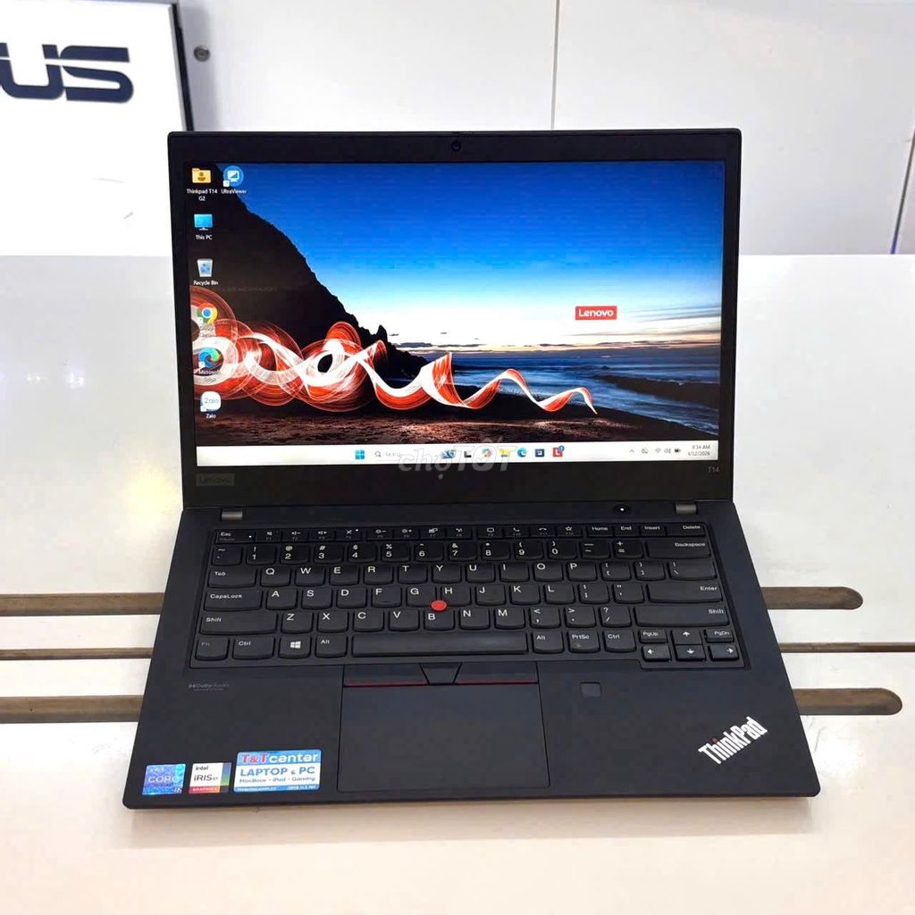 ThinkPad T14 G2 - i7 1185G7 - 16GB - 256GB Rẻ. Mua bán Laptop tại Quận Hải Châu Đà Nẵng được đăng bởi TTCenter 484 NÚI THÀNH hình 1
