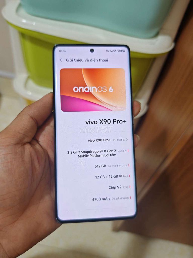 Vivo X90 Pro+ 512GB Đen. Mua bán Điện thoại tại Huyện Gia Lâm Hà Nội được đăng bởi nguyen hình 1