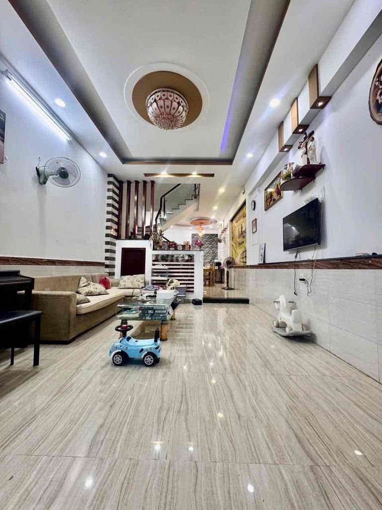 NHÀ HẺM Ô TÔ  PHẠM VĂN CHIÊU – CHỢ THẠCH ĐÀ – P.AN HỘI TÂY (P.9CŨ), GÒ