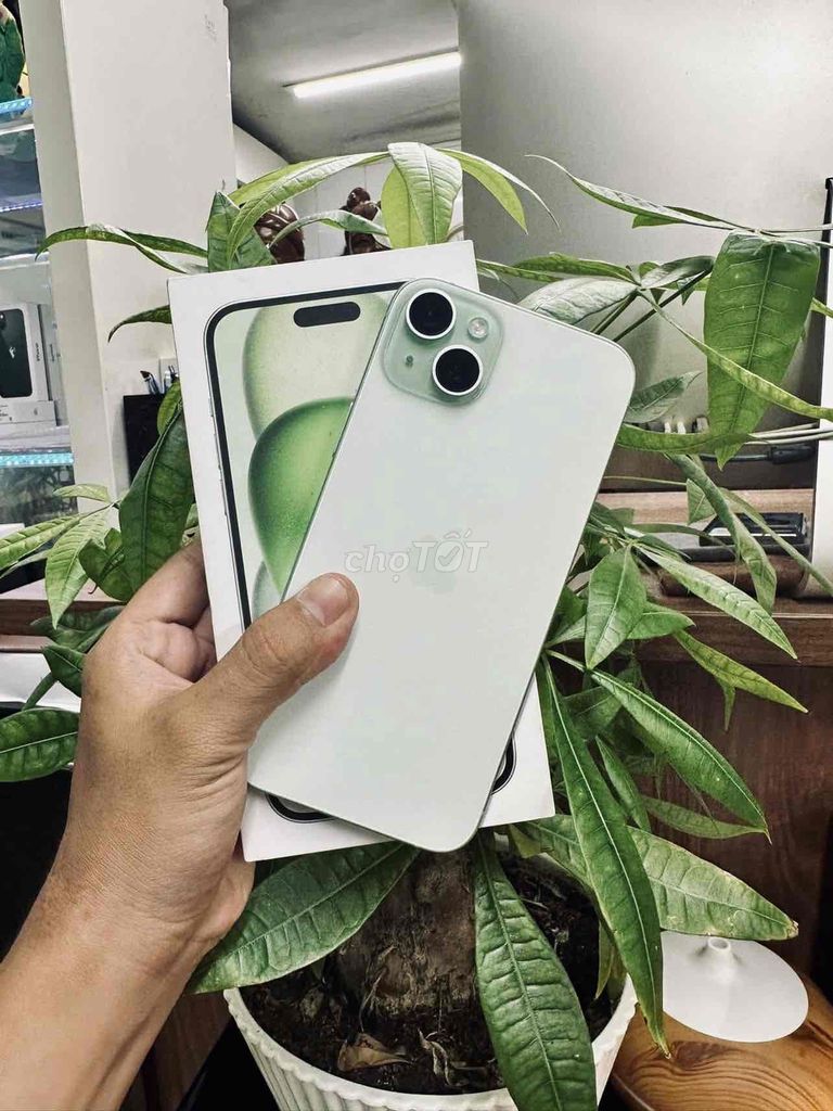 iPhone 15 Plus 128G Green FULLBOX NEW APPLE 9/2025. Mua bán Điện thoại tại Quận 10 Tp Hồ Chí Minh được đăng bởi iStockHCM hình 1