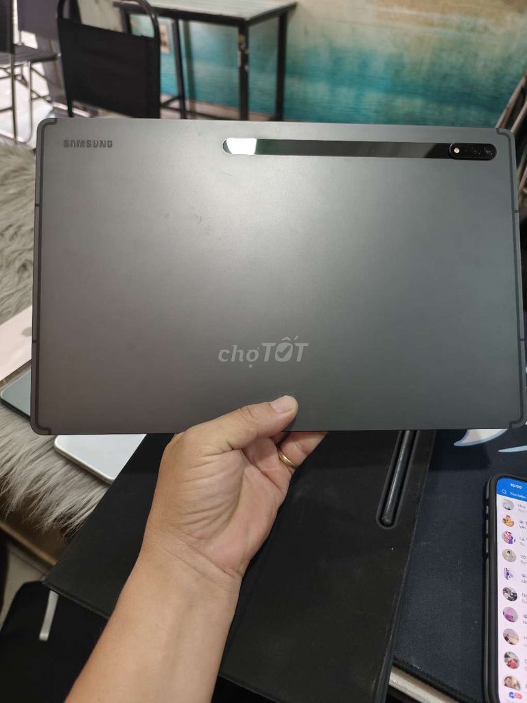 Samsung Galaxy Tab S8 Ultra 5G 14.7 inch Xám 99%. Mua bán Máy tính bảng tại Quận Bình Thạnh Tp Hồ Chí Minh được đăng bởi Hoàng Giang hình 1