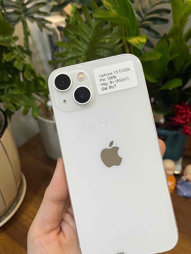 Apple 13 thường 512GB quốc tế zin đẹp 98. Mua bán Điện thoại tại Huyện Hóc Môn Tp Hồ Chí Minh được đăng bởi SIRI STORE HCM hình 1