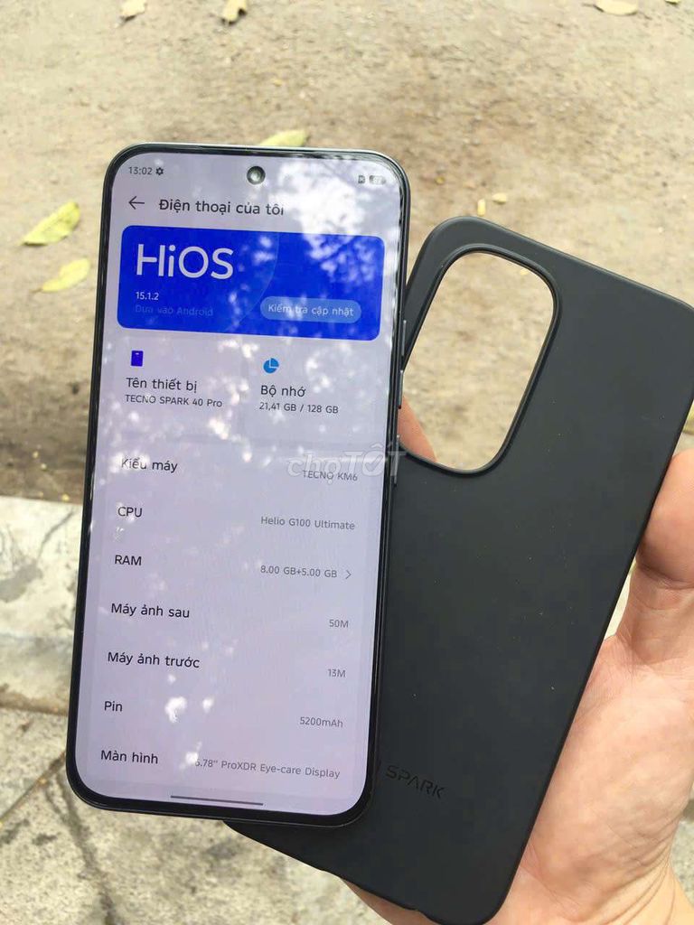 TECNO SPARK 40 Pro 128GB GL. Mua bán Điện thoại tại Quận Tây Hồ Hà Nội được đăng bởi thắng hình 1