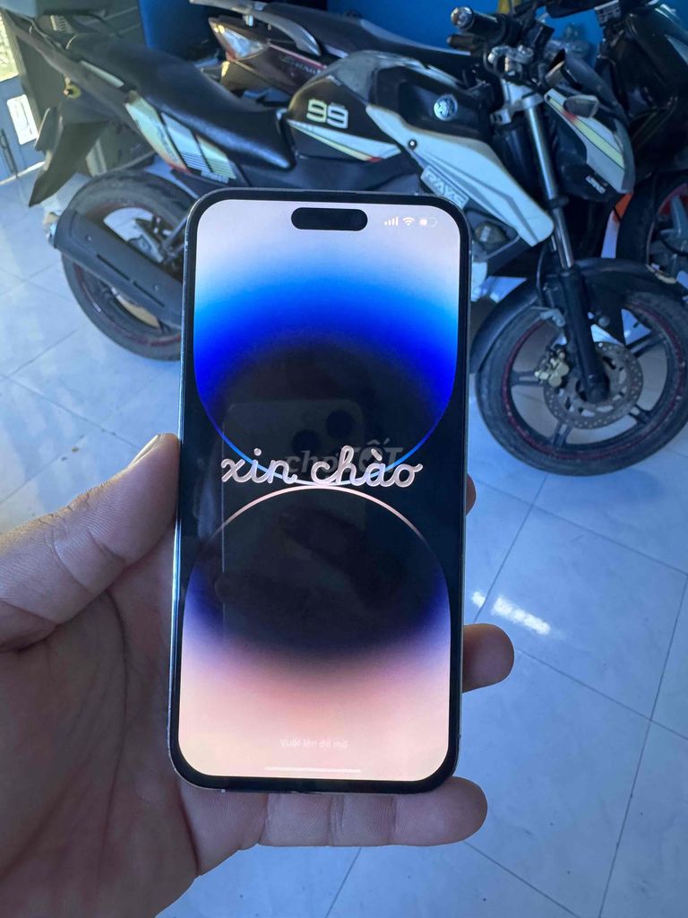Apple iPhone 14 Pro Max Trắng Đã dùng. Mua bán Điện thoại tại Huyện Châu Thành Tiền Giang được đăng bởi nguyen thanh hien hình 1